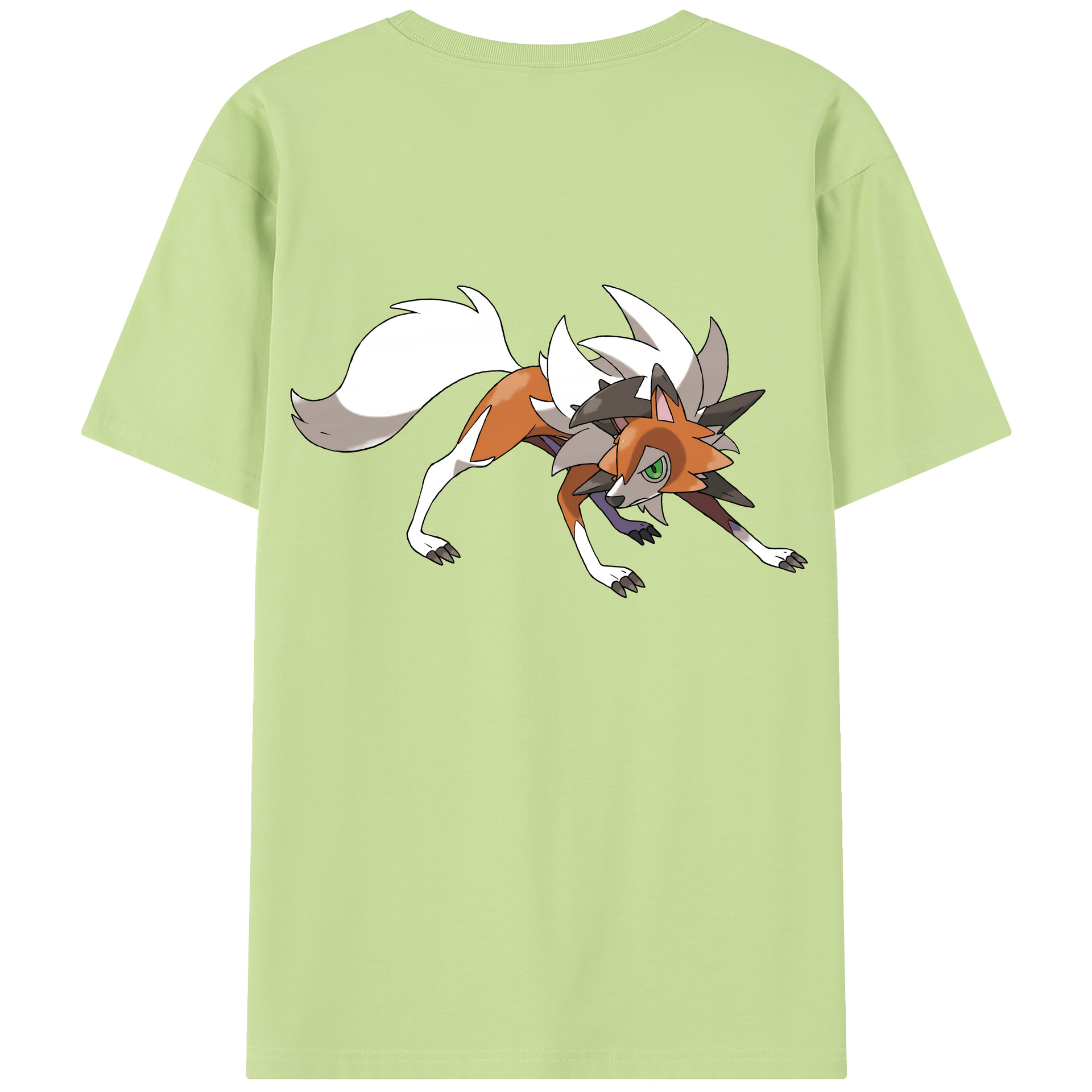 （画像用） ポケットモンスター Pokémon 綿100％半袖Tシャツ（背面プリント）